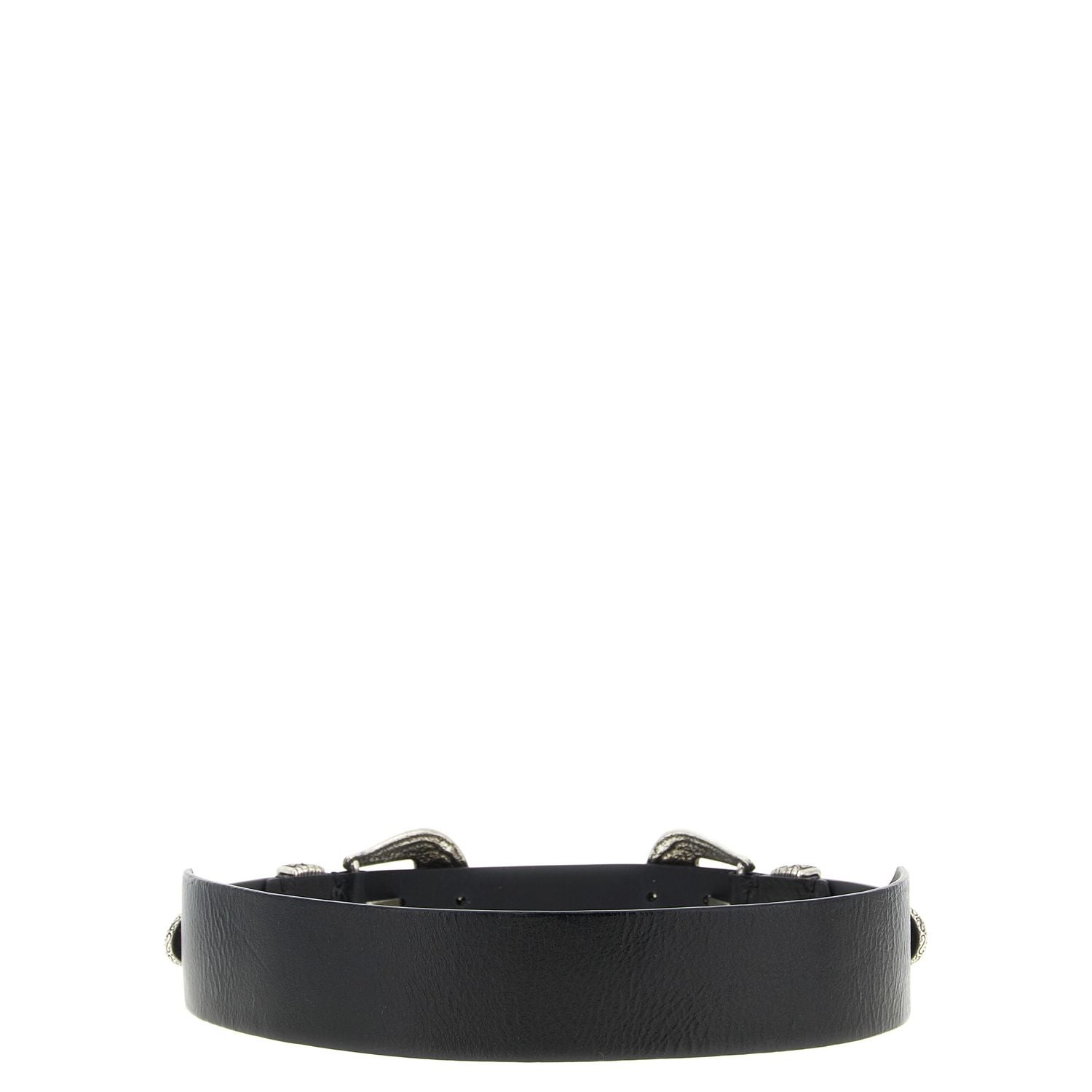 Golden Goose Black Cowhide Regular Belt