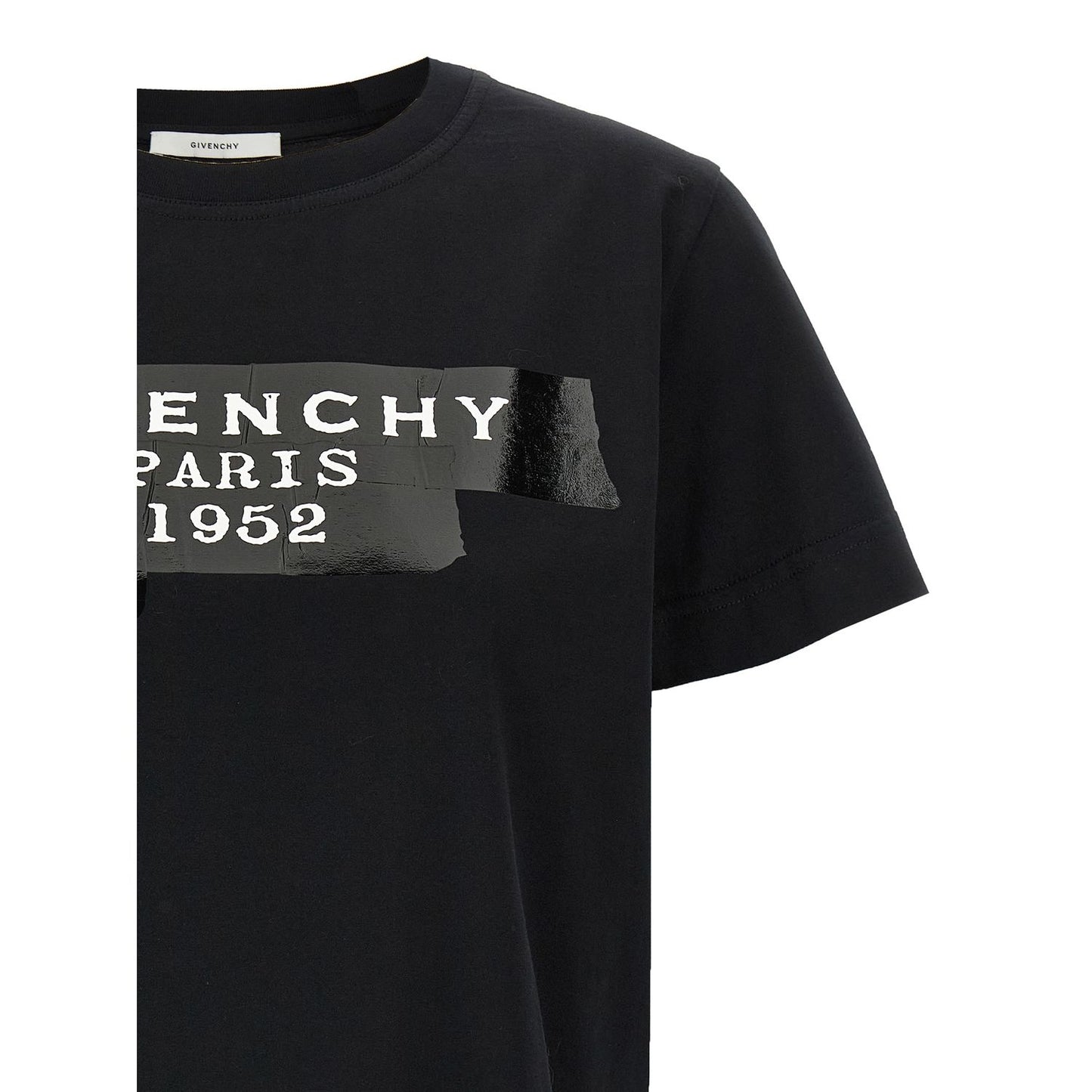 Givenchy Black Cotton T-Shirt