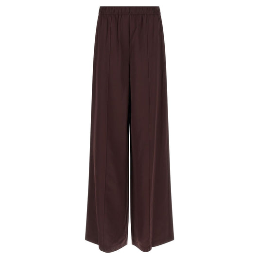 Tory Burch Bordeaux Viscose Casual Pants
