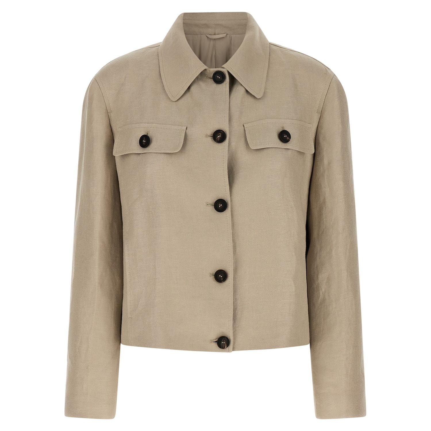 Brunello Cucinelli Beige Linen Blazer