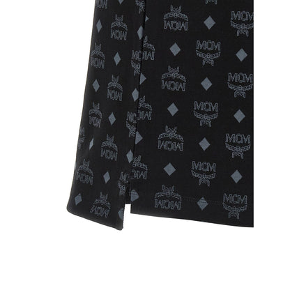 MCM Black Cotton Polo Shirt