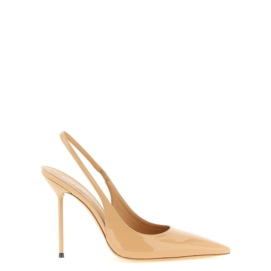 Paris Texas Beige Calfskin High Heel Pumps