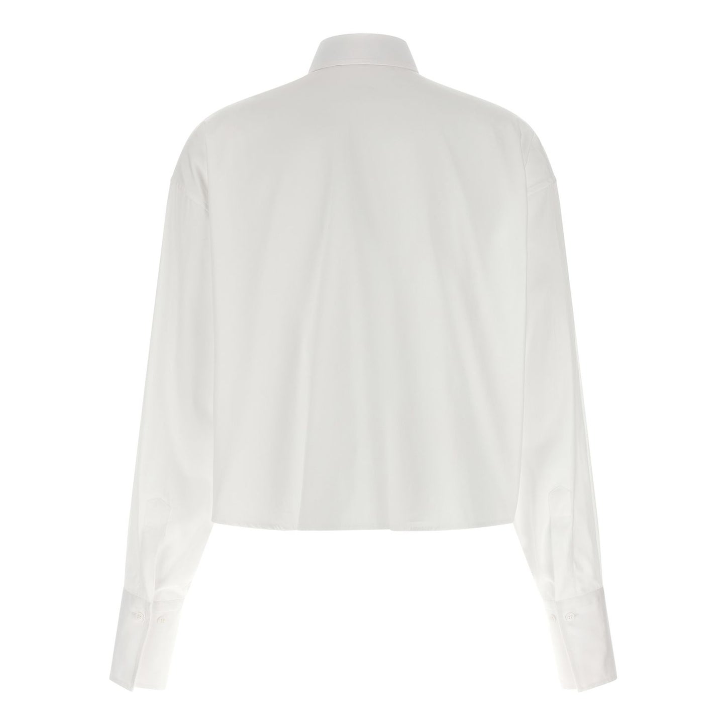 Ermanno Scervino White Cotton Blouse