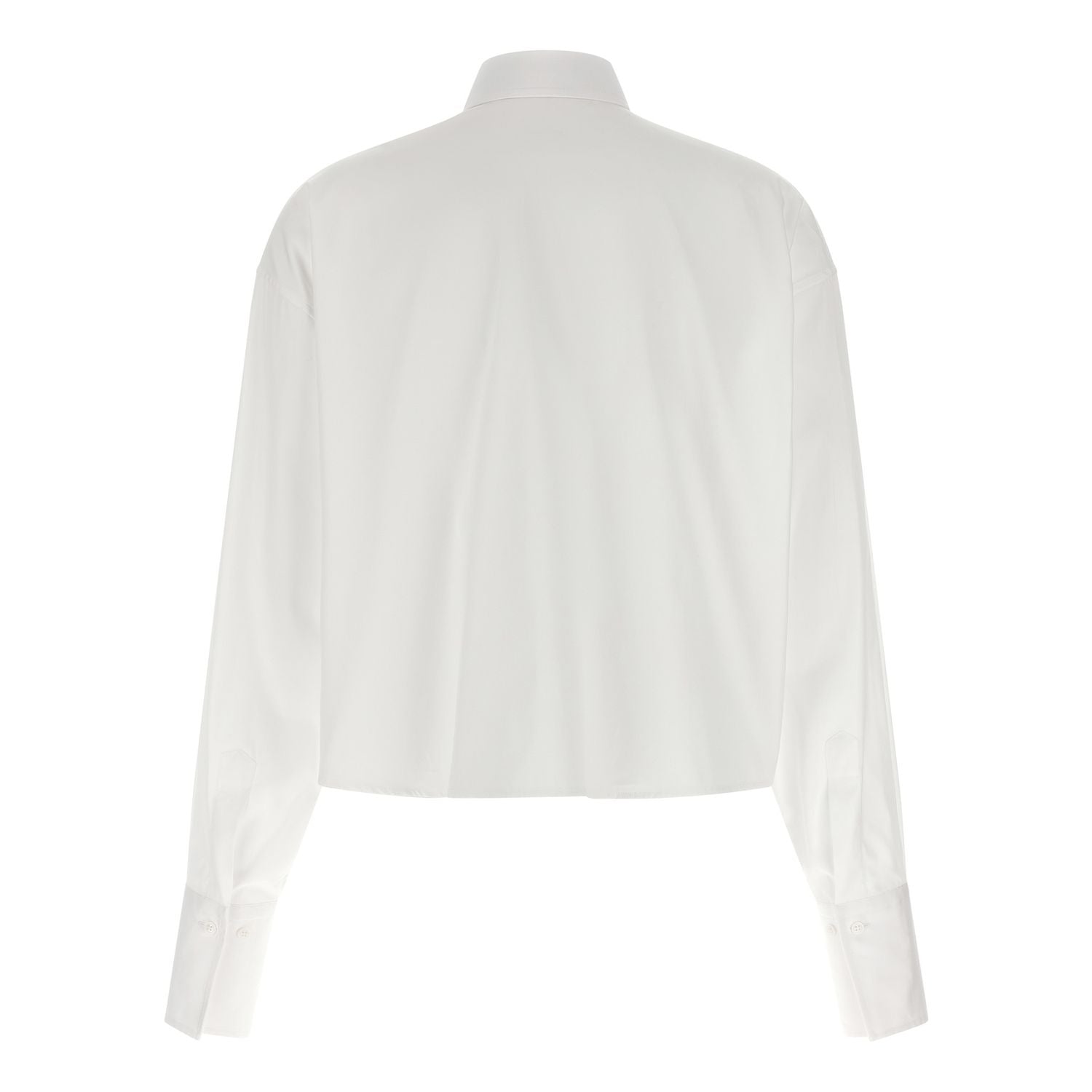Ermanno Scervino White Cotton Blouse