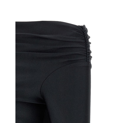The Andamane Black Polyamide Tank Tops