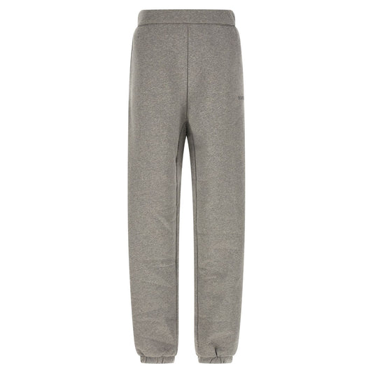The Attico Gray Cotton Joggers (Workout Pants)
