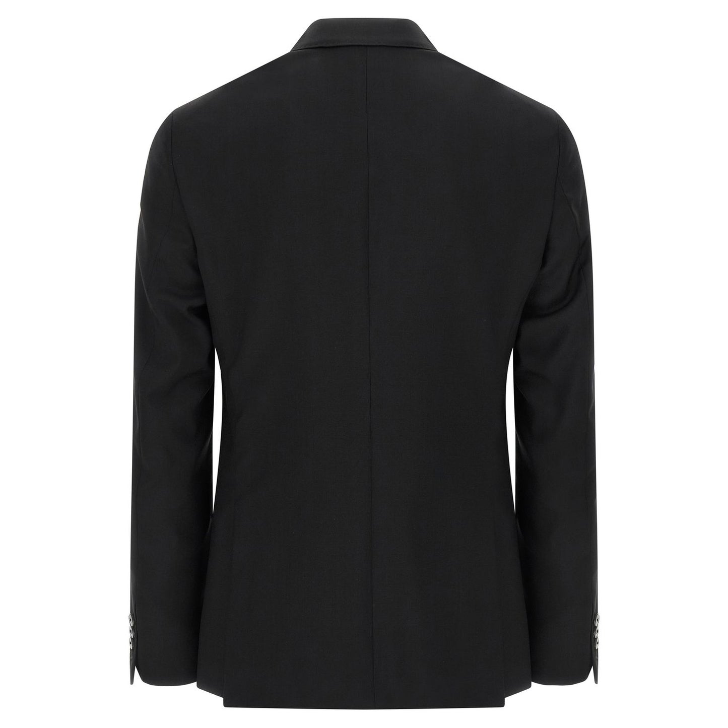 Pal Zileri Black Wool Two-Piece Suit