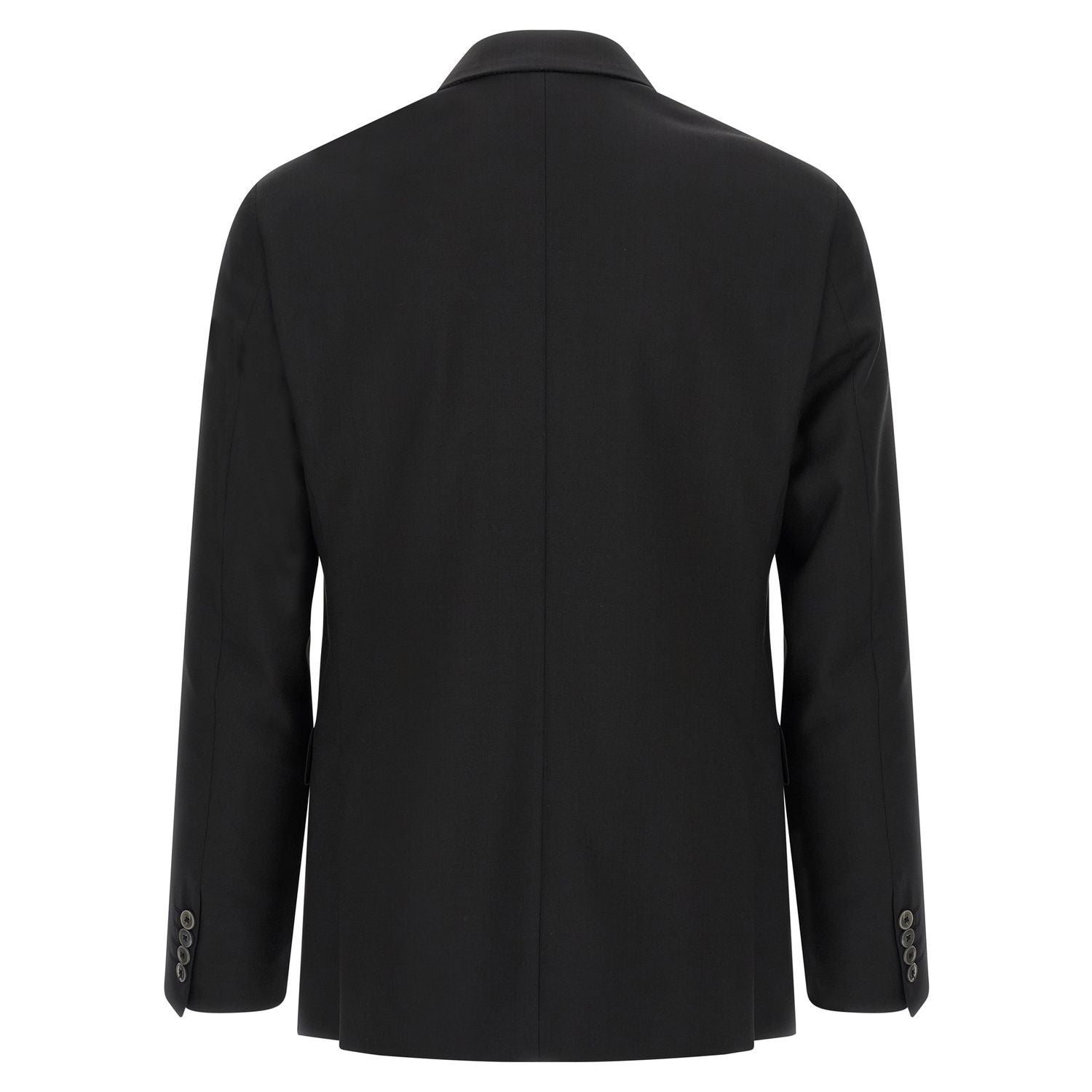 Pal Zileri Black Wool Two-Piece Suit