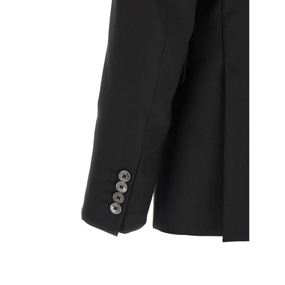 Pal Zileri Black Wool Two-Piece Suit