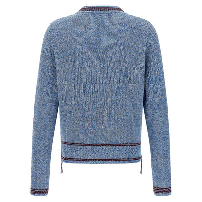 Marni Blue Cotton Cardigan