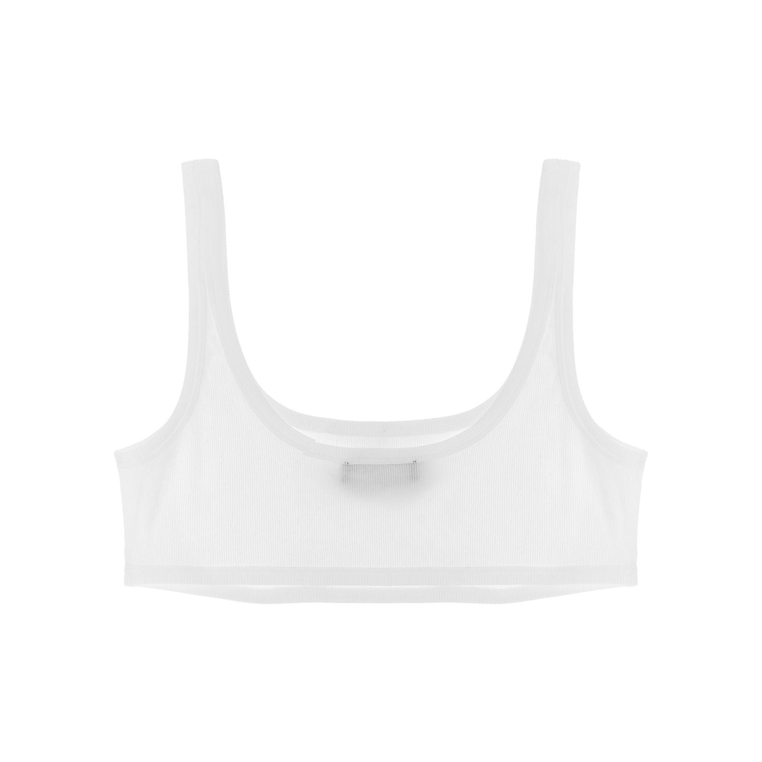 Versace White Cotton Bra