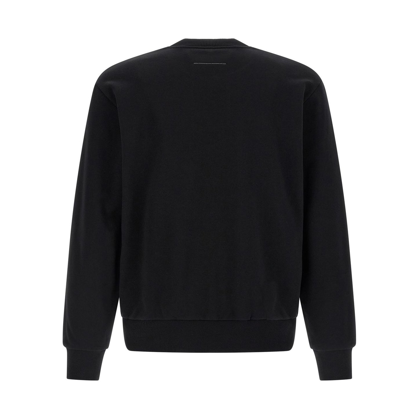 MM6 Maison Margiela Black Cotton Sweatshirt