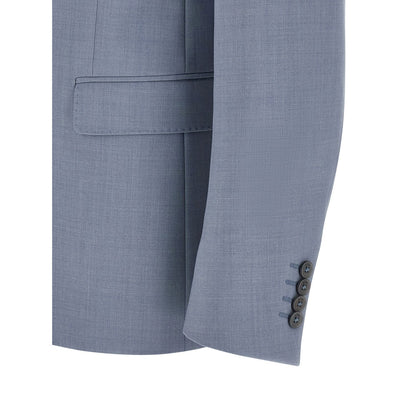Pal Zileri Blue Polyester Two-Piece Suit