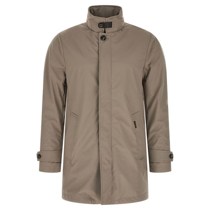 MooRER Gray Polyester Shell Jacket