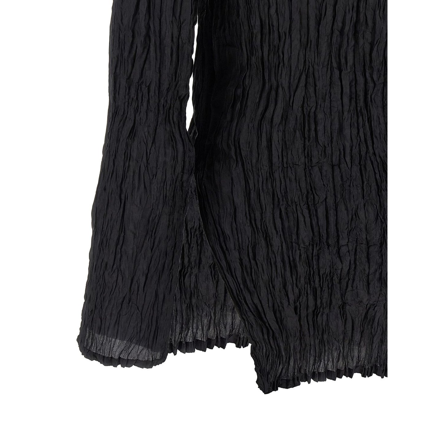 P.A.R.O.S.H. Black Silk Blouse