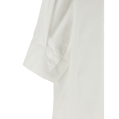 P.A.R.O.S.H. White Cotton Blouse