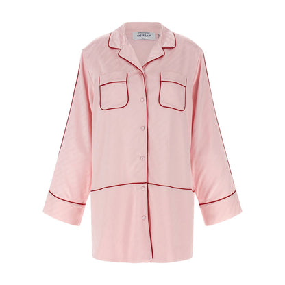 Off-White Multicolor Viscose Blouse