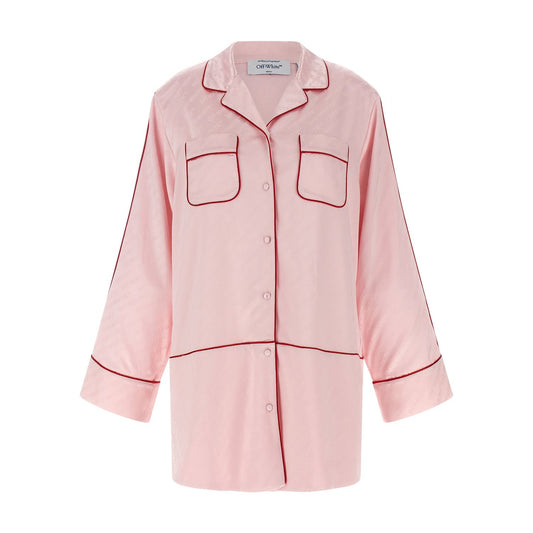 Off-White Multicolor Viscose Blouse