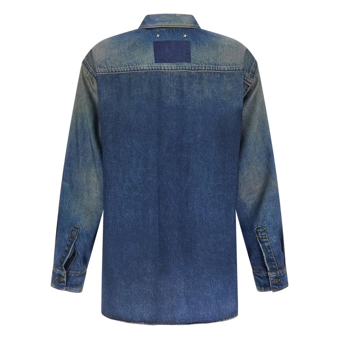 Golden Goose Blue Polyester Blouse
