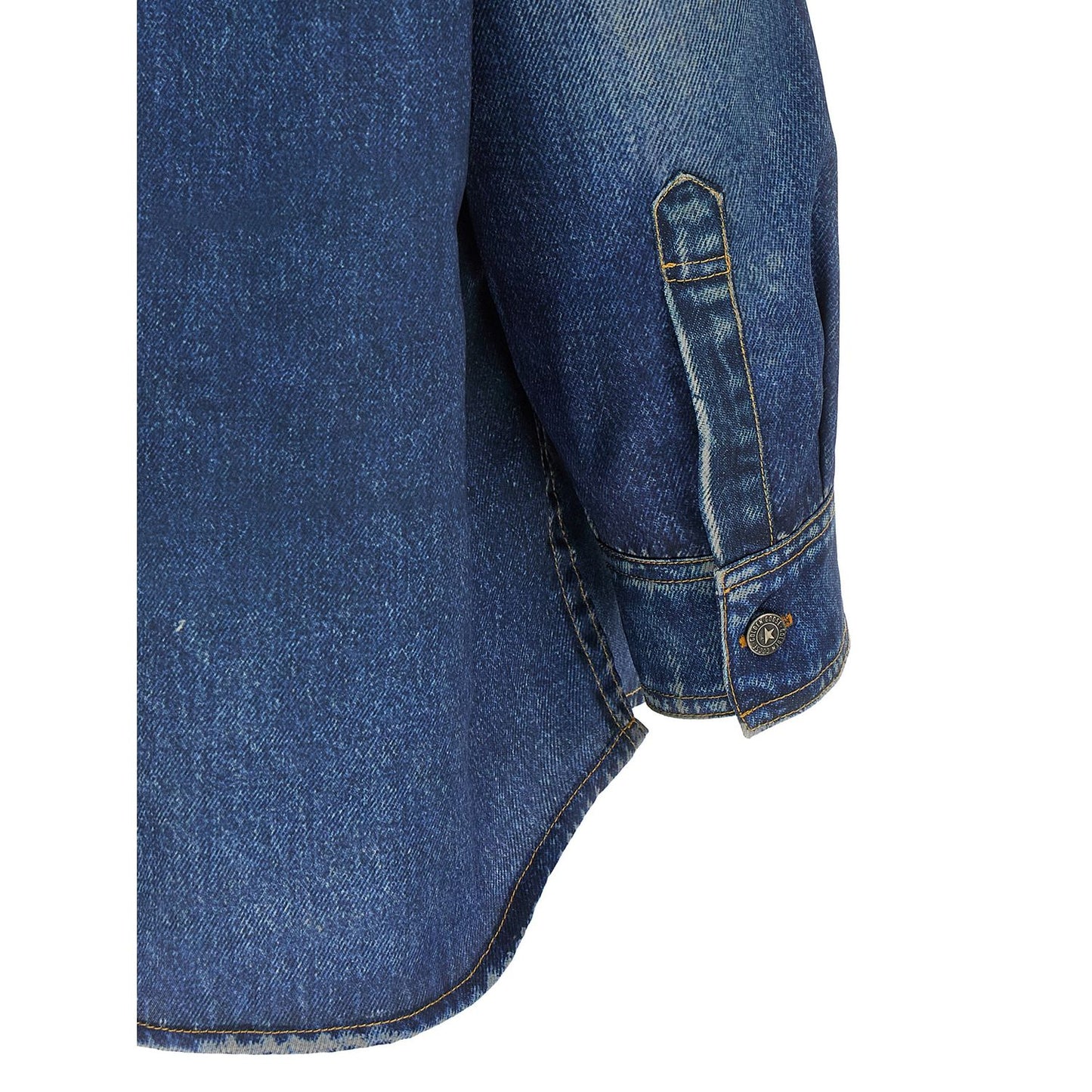Golden Goose Blue Polyester Blouse