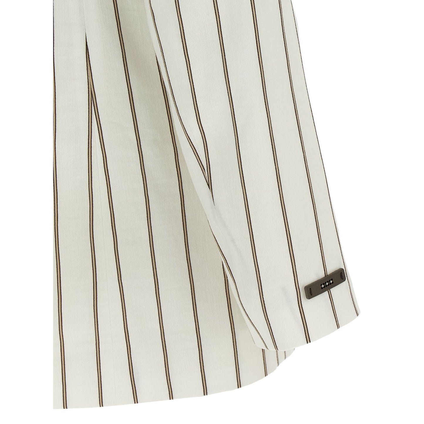 Peserico White Linen Blazer