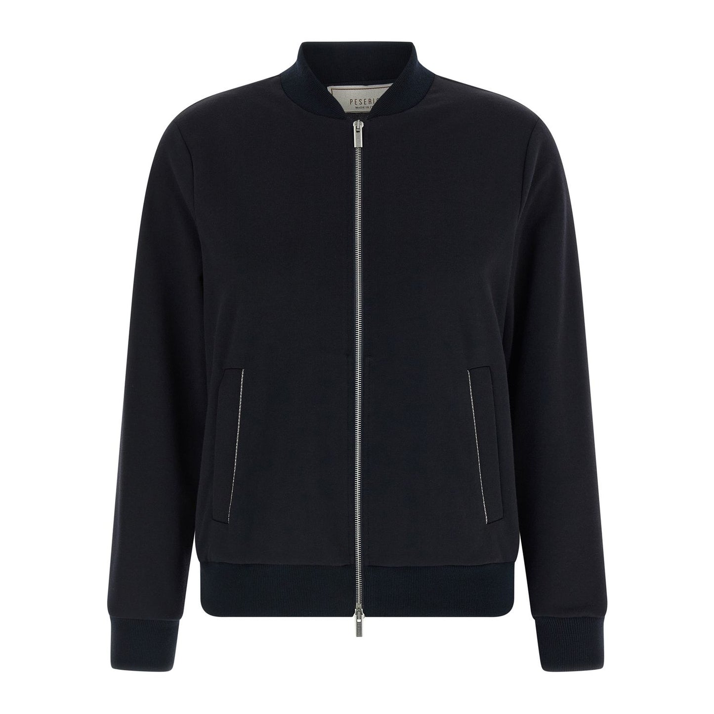 Peserico Blue Cotton Bomber