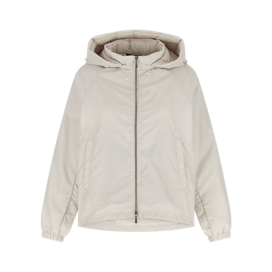 MooRER Beige Polyester Shell Jacket