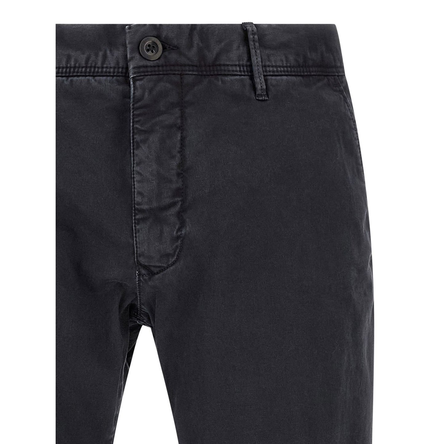 Incotex Blue Cotton Casual Pants