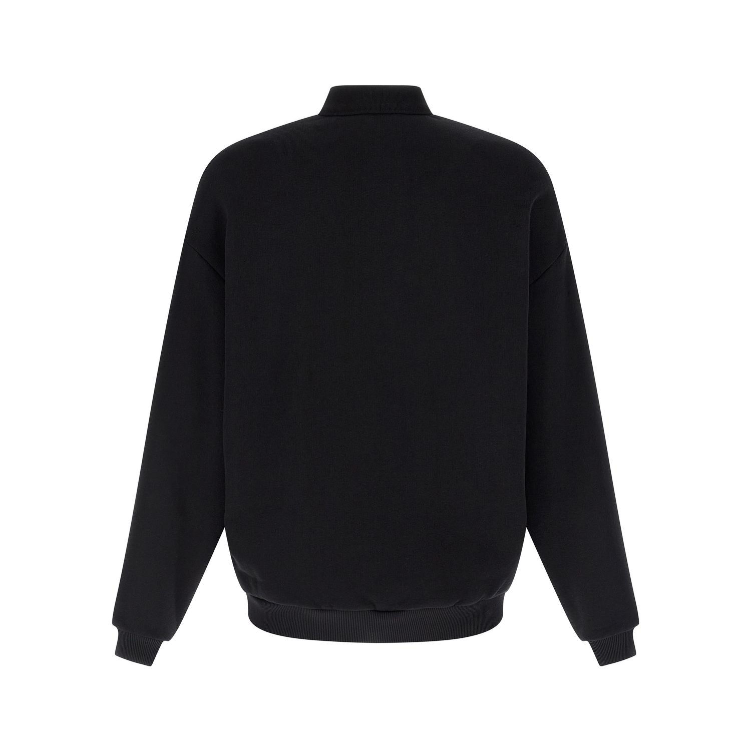 Autry Black Cotton Sweatshirt