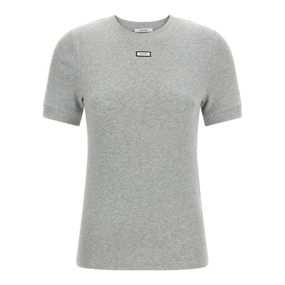Entire Studios Gray Cotton T-Shirt