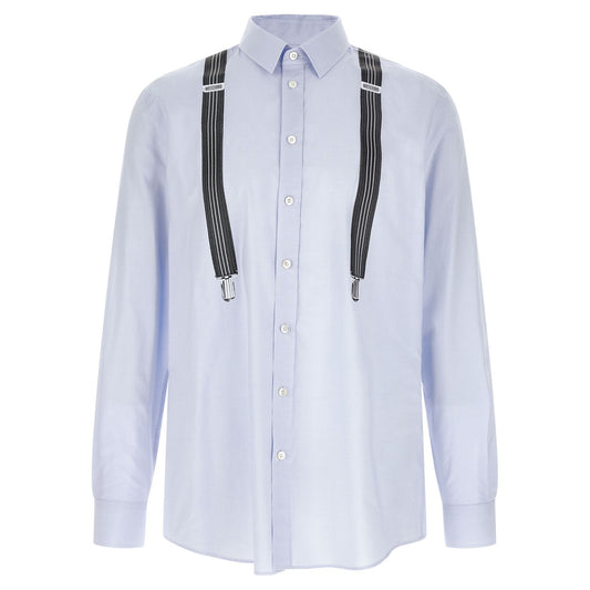 Moschino Blue Cotton Blouse