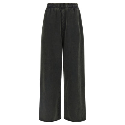 Entire Studios Black Cotton Joggers (Workout Pants)