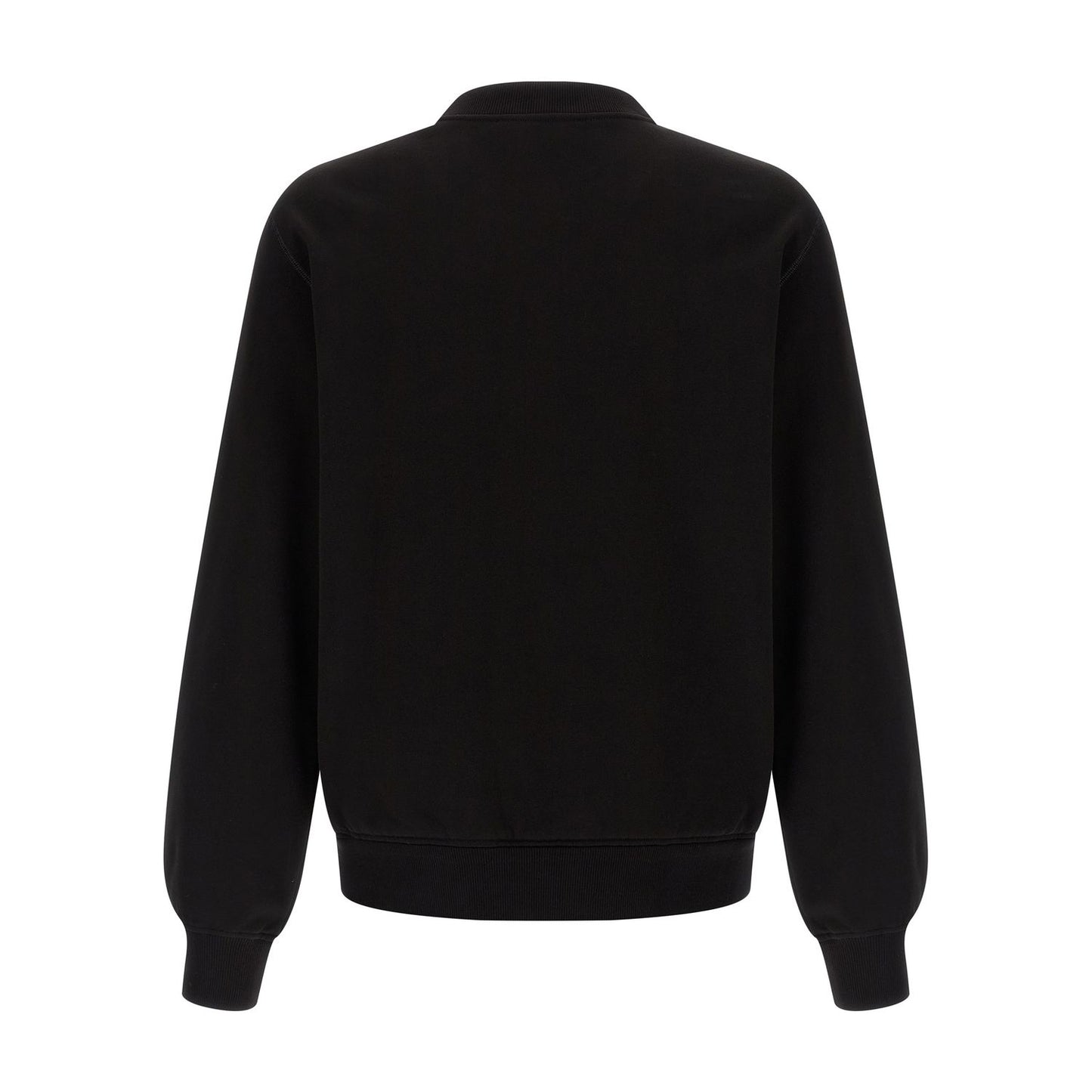 Dolce & Gabbana Black Cotton Sweatshirt