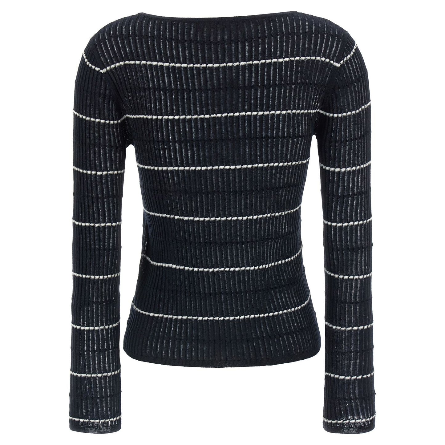 Max Mara Blue Silk Cardigan