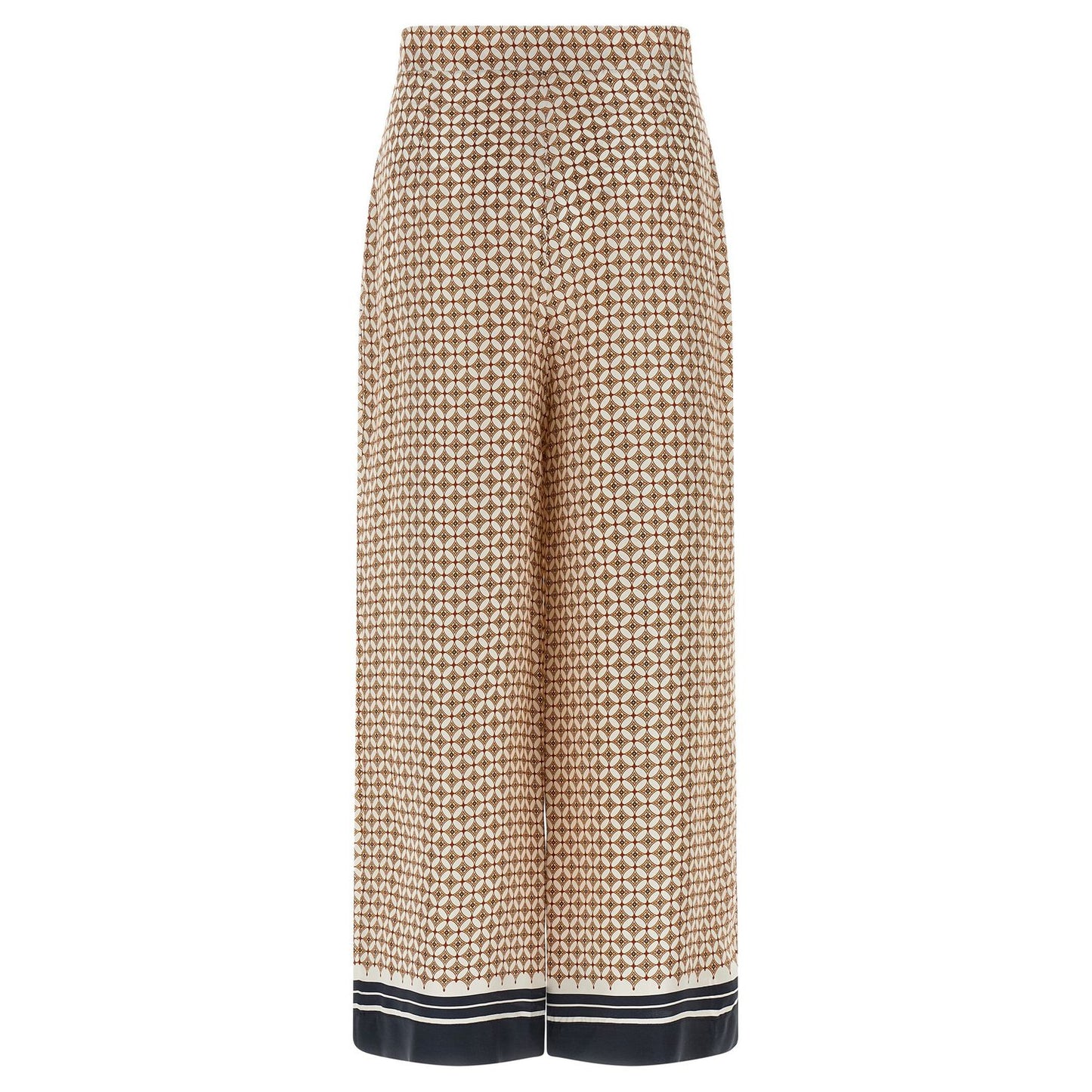 Max Mara Blue Silk Pants