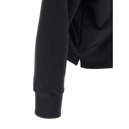 Off-White Black Cotton Sweatshirt