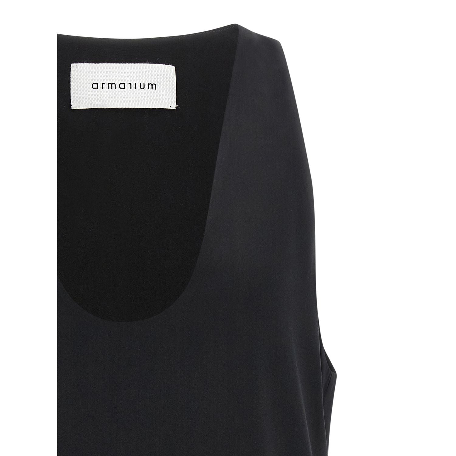 Armarium Black Silk Tank Tops