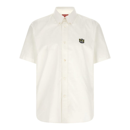 Kenzo White Cotton Blouse