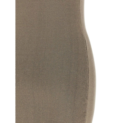 Entire Studios Beige Cotton Midi Dress