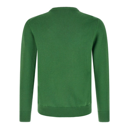 Ballantyne Bicolor Cotton Cardigan