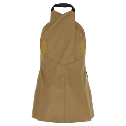 Max Mara Beige Virgin Wool Blazer