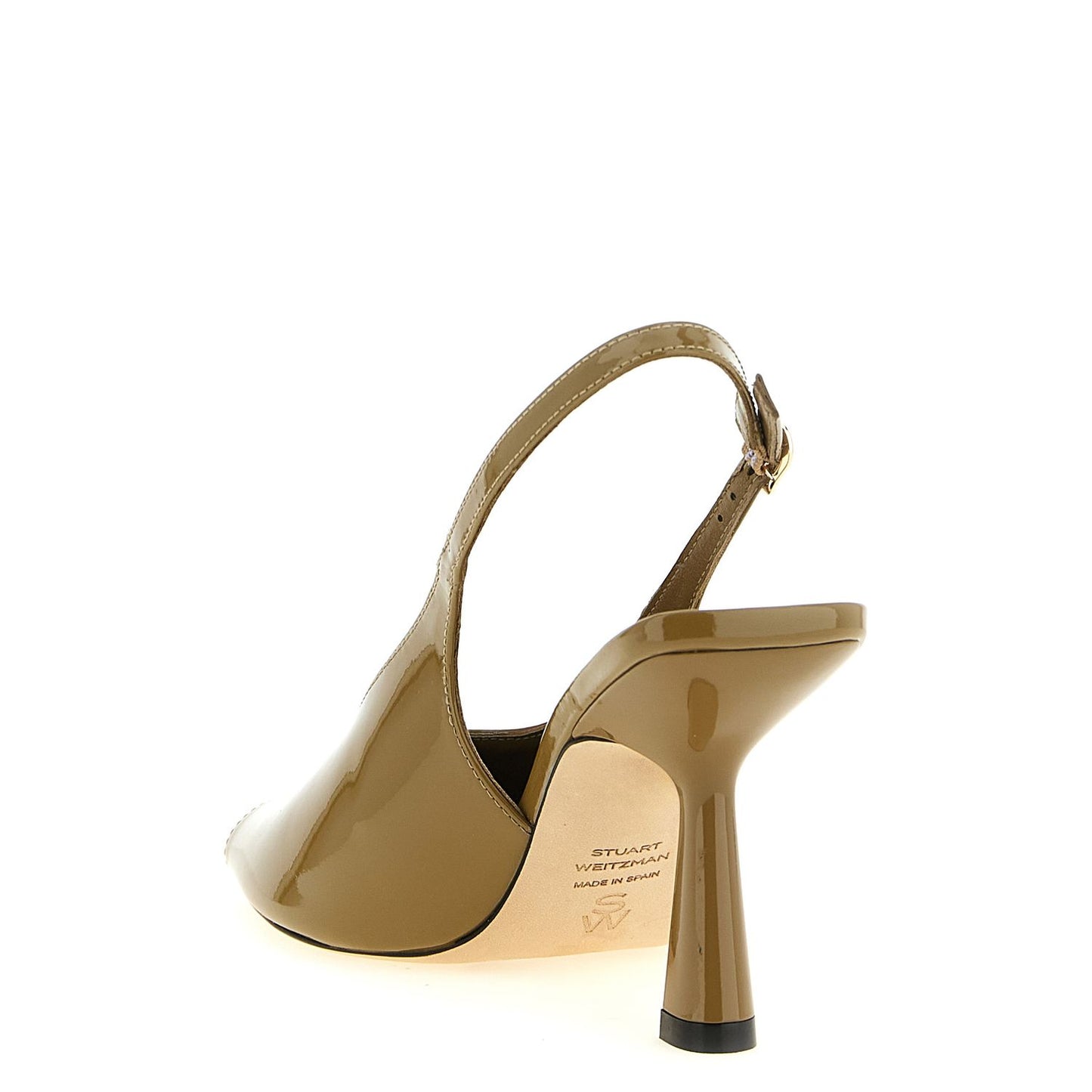 Stuart Weitzman Bicolor Polyethylene High Heel Pumps