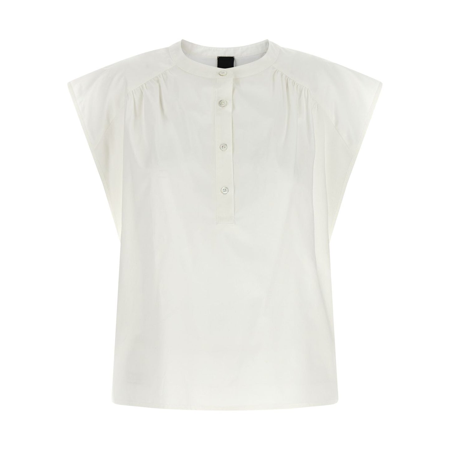PINKO White Cotton Blouse