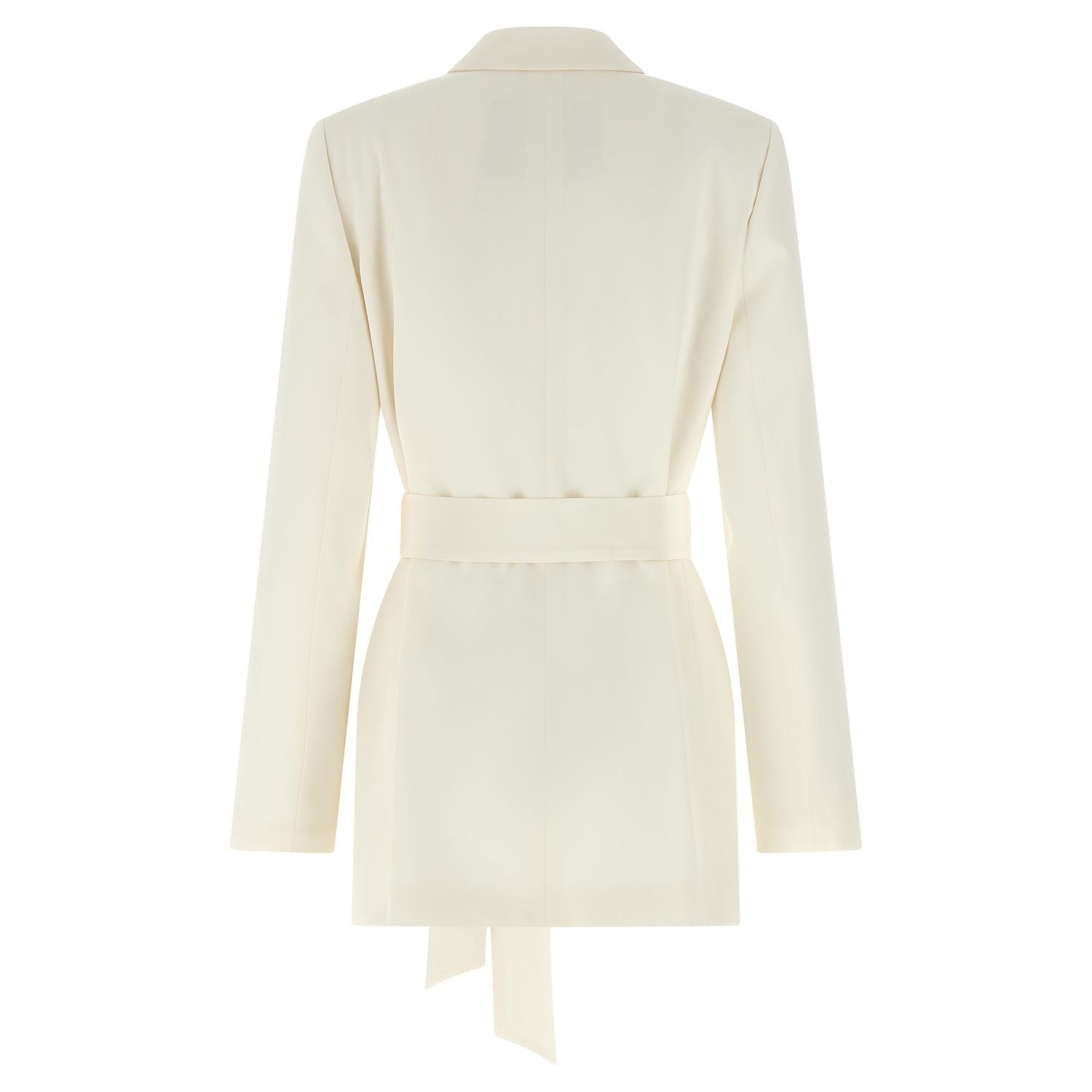 Kiton White Silk Blazer