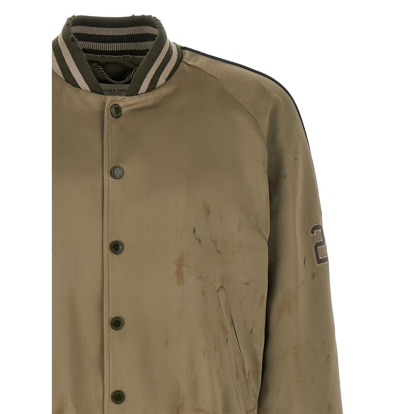 Golden Goose Bicolor Acetate Bomber