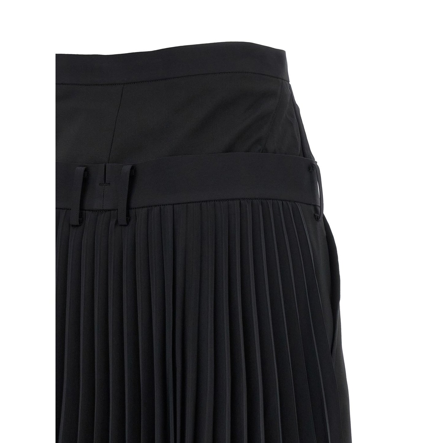Junya Watanabe Black Wool Pants