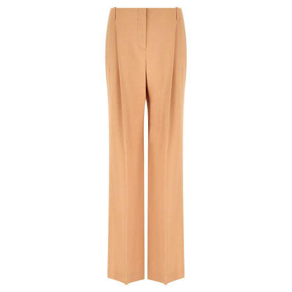 Ermanno Scervino Beige Acetate Casual Pants