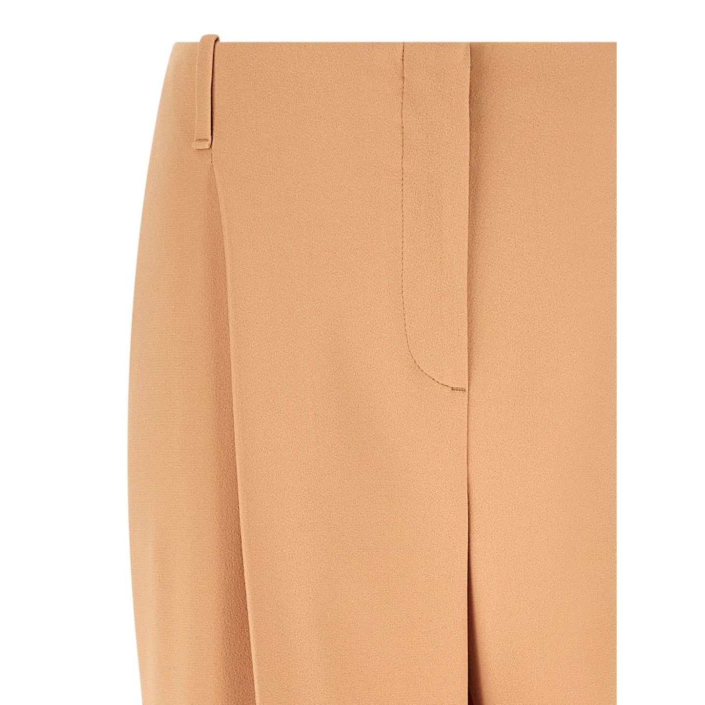 Ermanno Scervino Beige Acetate Casual Pants