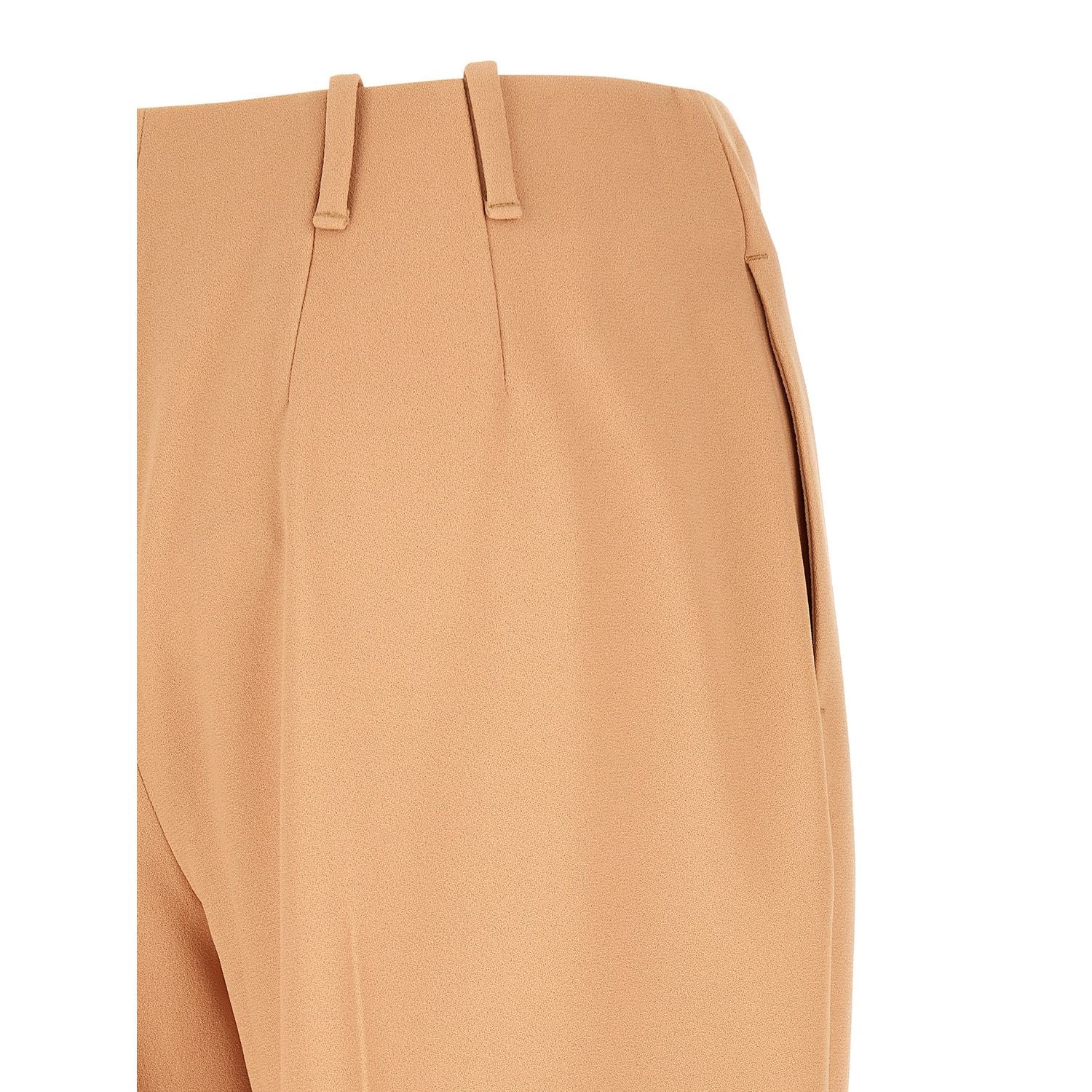 Ermanno Scervino Beige Acetate Casual Pants