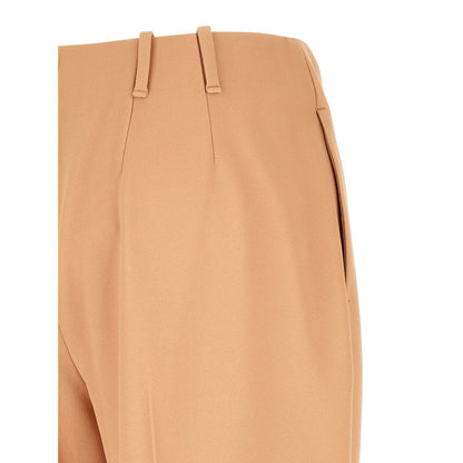 Ermanno Scervino Beige Acetate Casual Pants